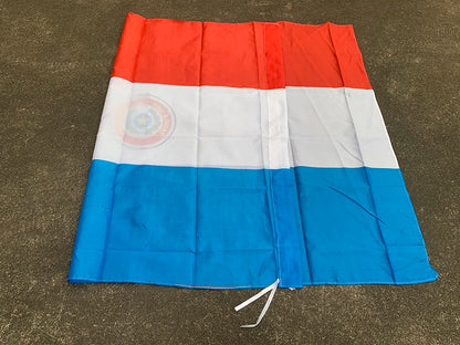 Bandera de Paraguay 90x150 cm | Tela de Poliéster Resistente