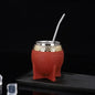 Taza Premium Paraguay | Doble Pared de Acero Inoxidable | Fondo Plano | Diseño Compacto y Elegante