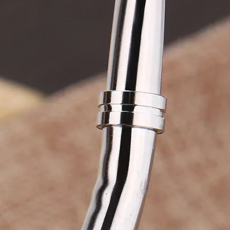 4Pcs Yerba Mate Straw Filter +1 Brush Reusable 304 Stainless Steel Bombilla Drinking Straw Metal Tea Tools Bar Accessories